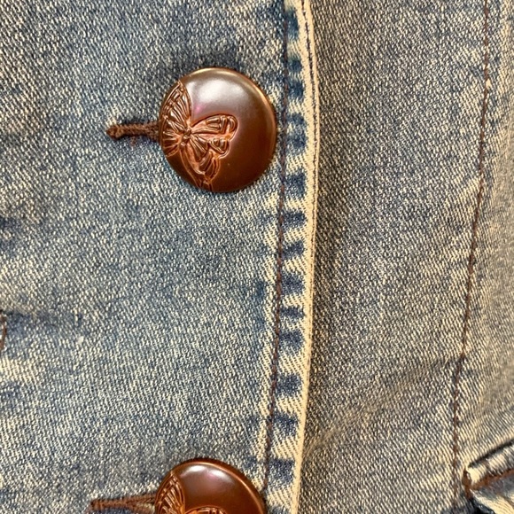 Very Vera Denim Embellished Jacket - Picture 8 of 16